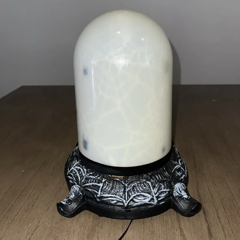 Halloween Haunted Hollow Creepy Spiders crawling Light Sound Table Top Décor
